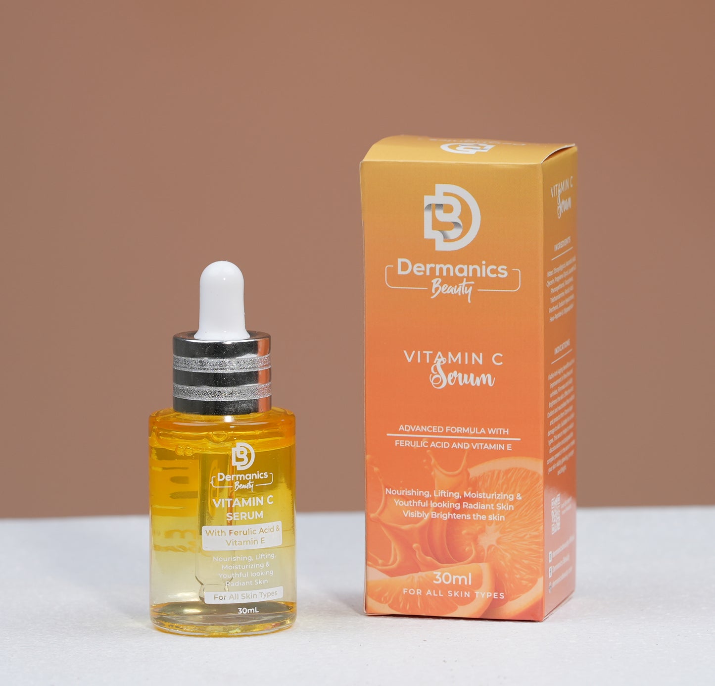 Vitamin C Serum (With Ferulic Acid and Vitamin E)